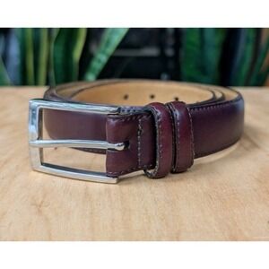Genuine Leather Belt Brown Made in Guatemala Size Large 46" Length